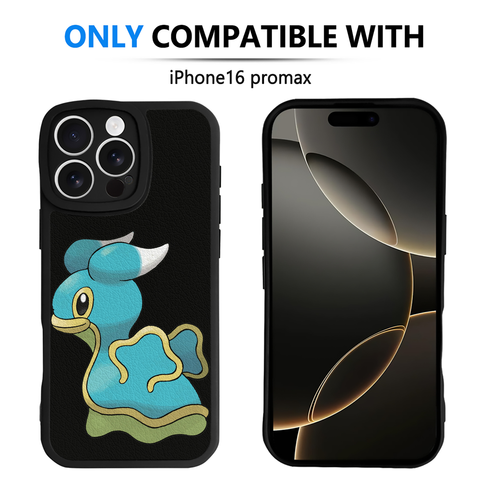 （画像用） ポケットモンスター Pokémon 【iPhone 16シリーズ対応】シリコンスマホケース（レザー調） 材質：シリコン
